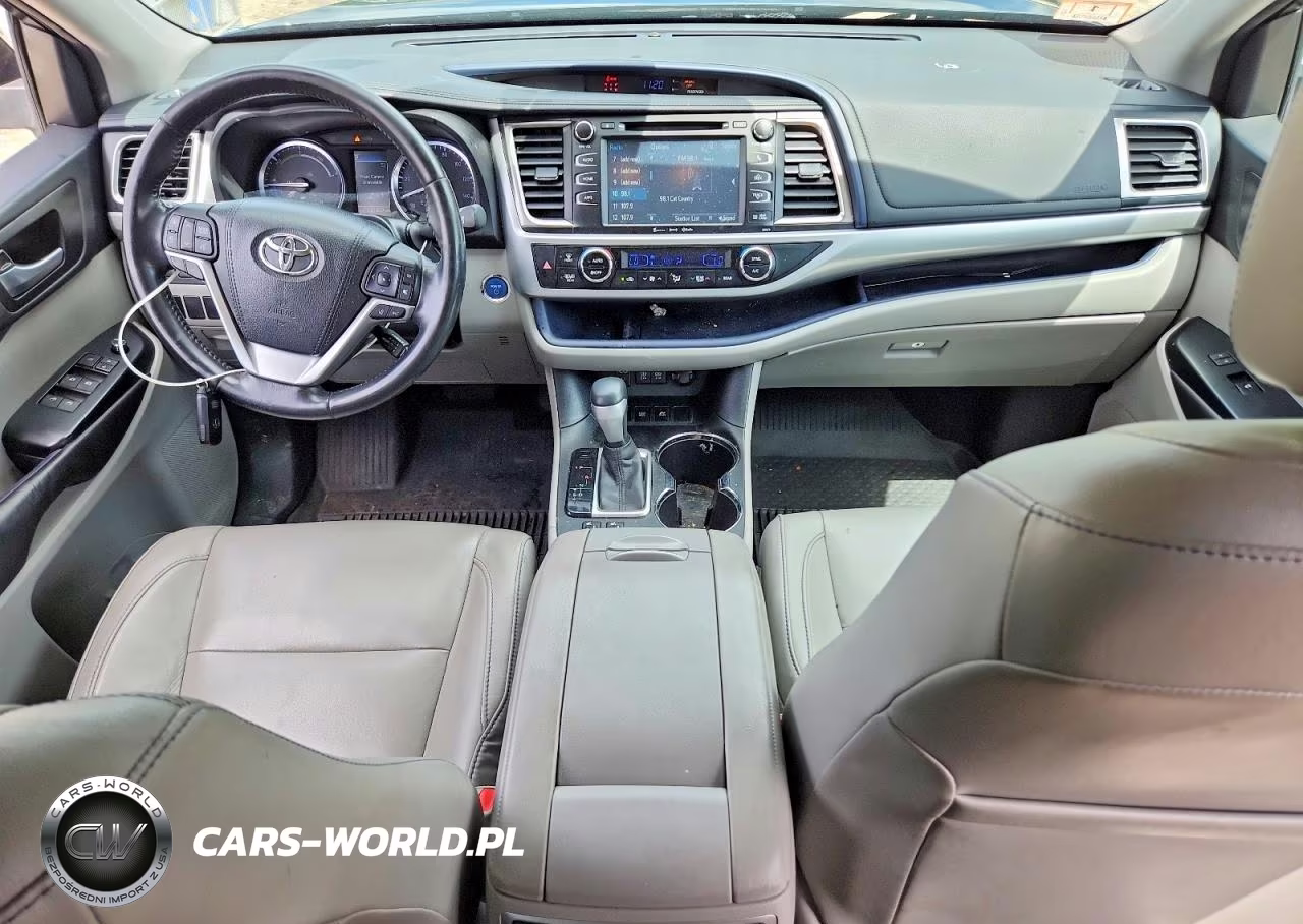 2017 Toyota Highlander Hybrid Xle VIN:5TDJGRFH3HS030300 - 8