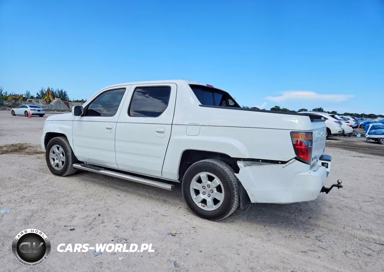 2008 Honda Ridgeline Rtl VIN:2HJYK16518H538991 - 2