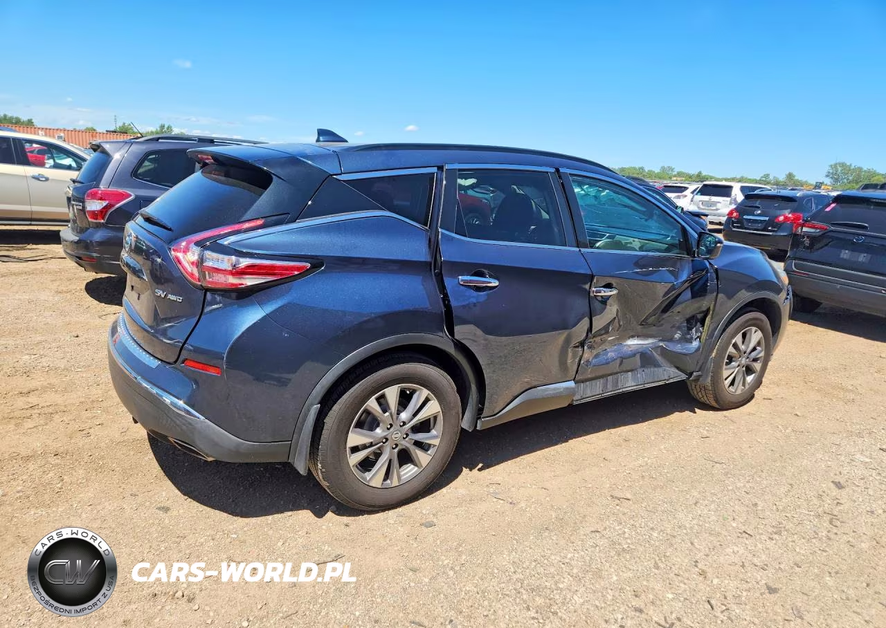 2016 Nissan Murano Sv VIN:5N1AZ2MH3GN161778 - 3