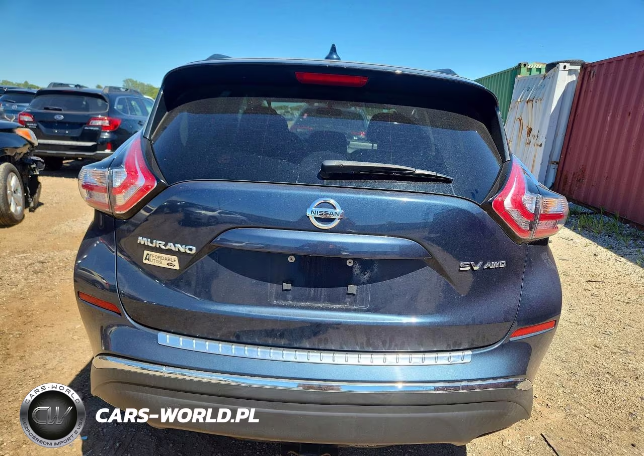 2016 Nissan Murano Sv VIN:5N1AZ2MH3GN161778 - 6
