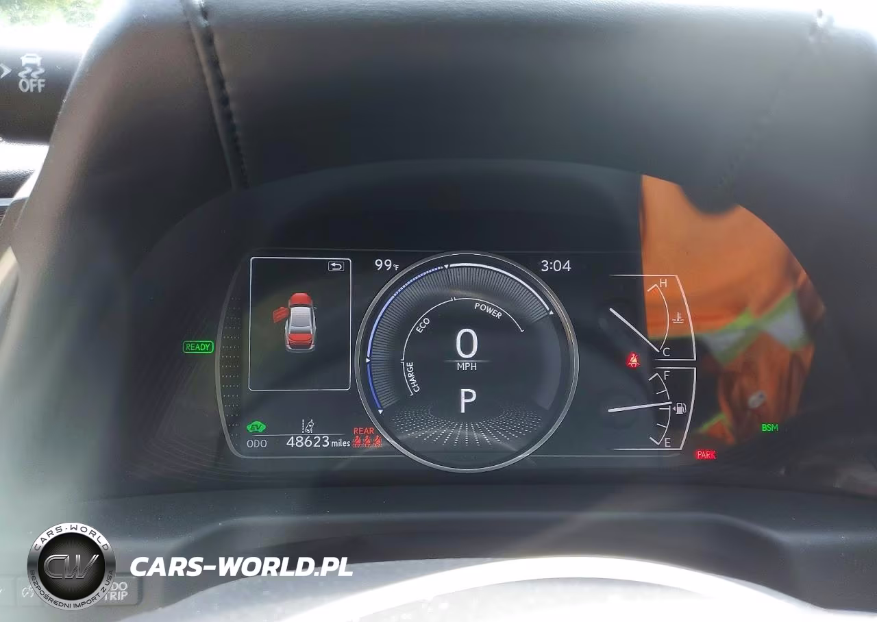 2020 Lexus Es 300H Luxury VIN:58AE21B16LU012411 - 9