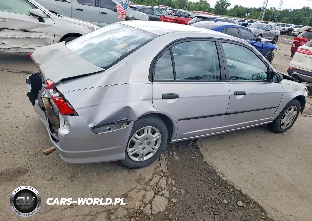 2005 Honda Civic Dx Vp VIN:1HGES16315L004282 - 3