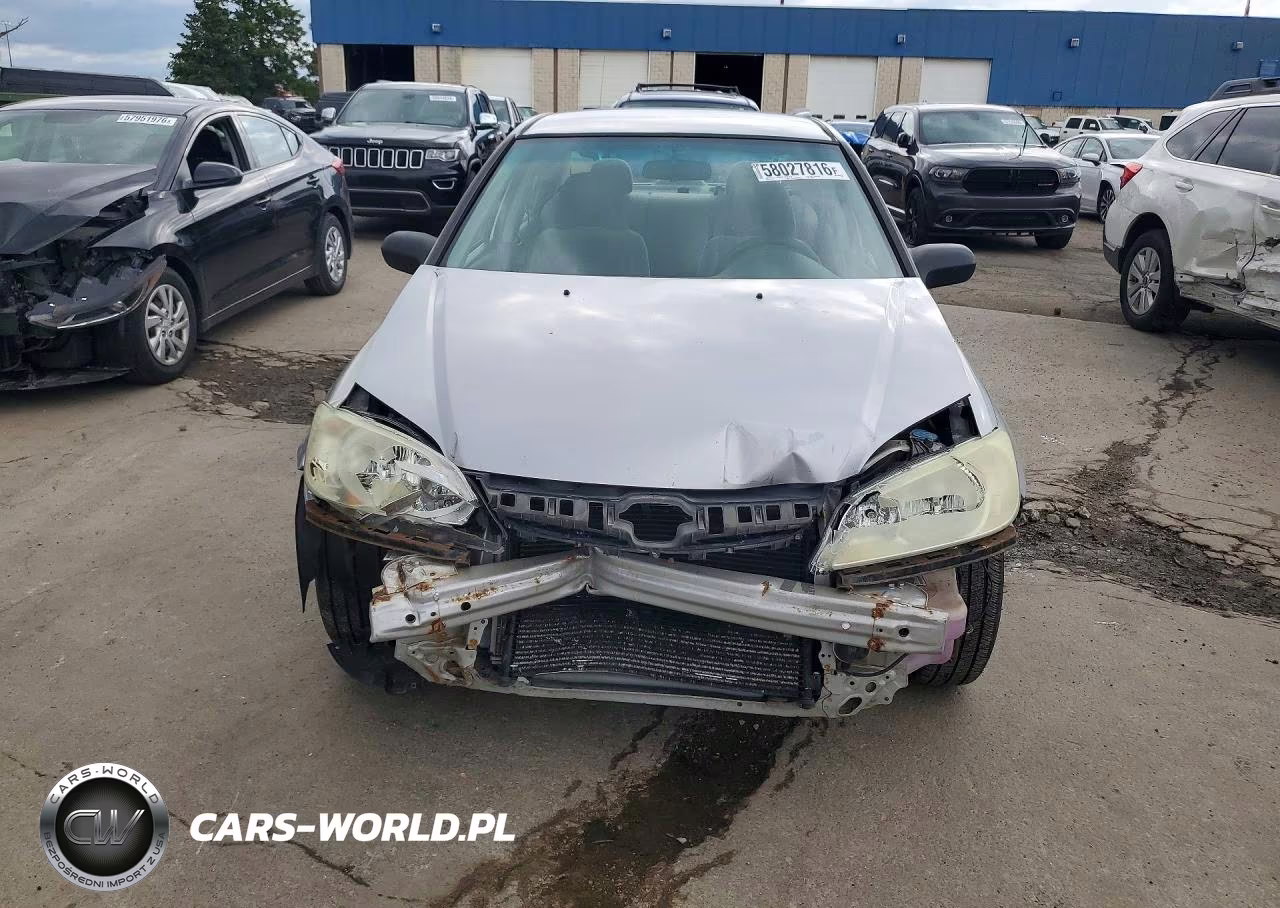 2005 Honda Civic Dx Vp VIN:1HGES16315L004282 - 5