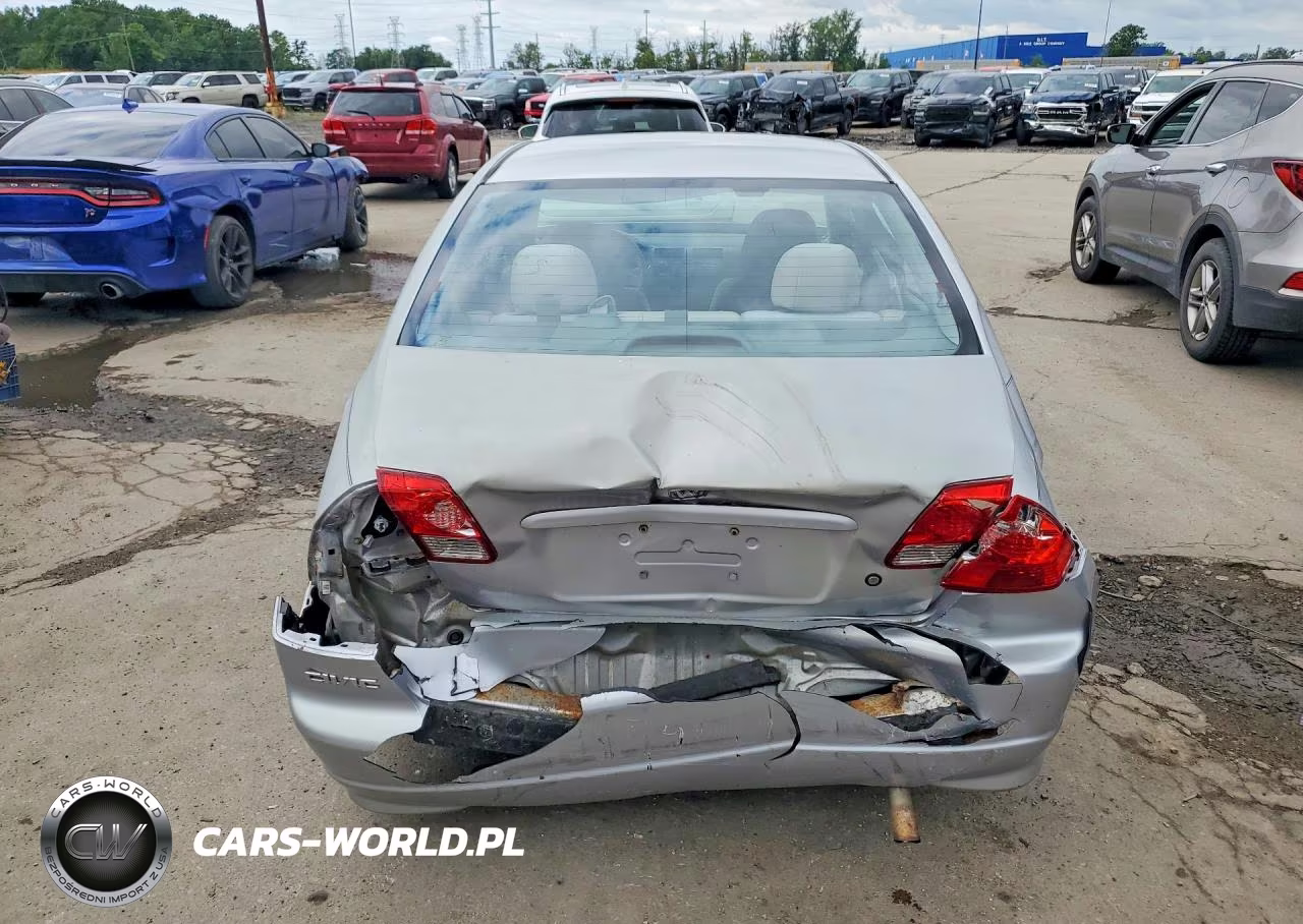 2005 Honda Civic Dx Vp VIN:1HGES16315L004282 - 6