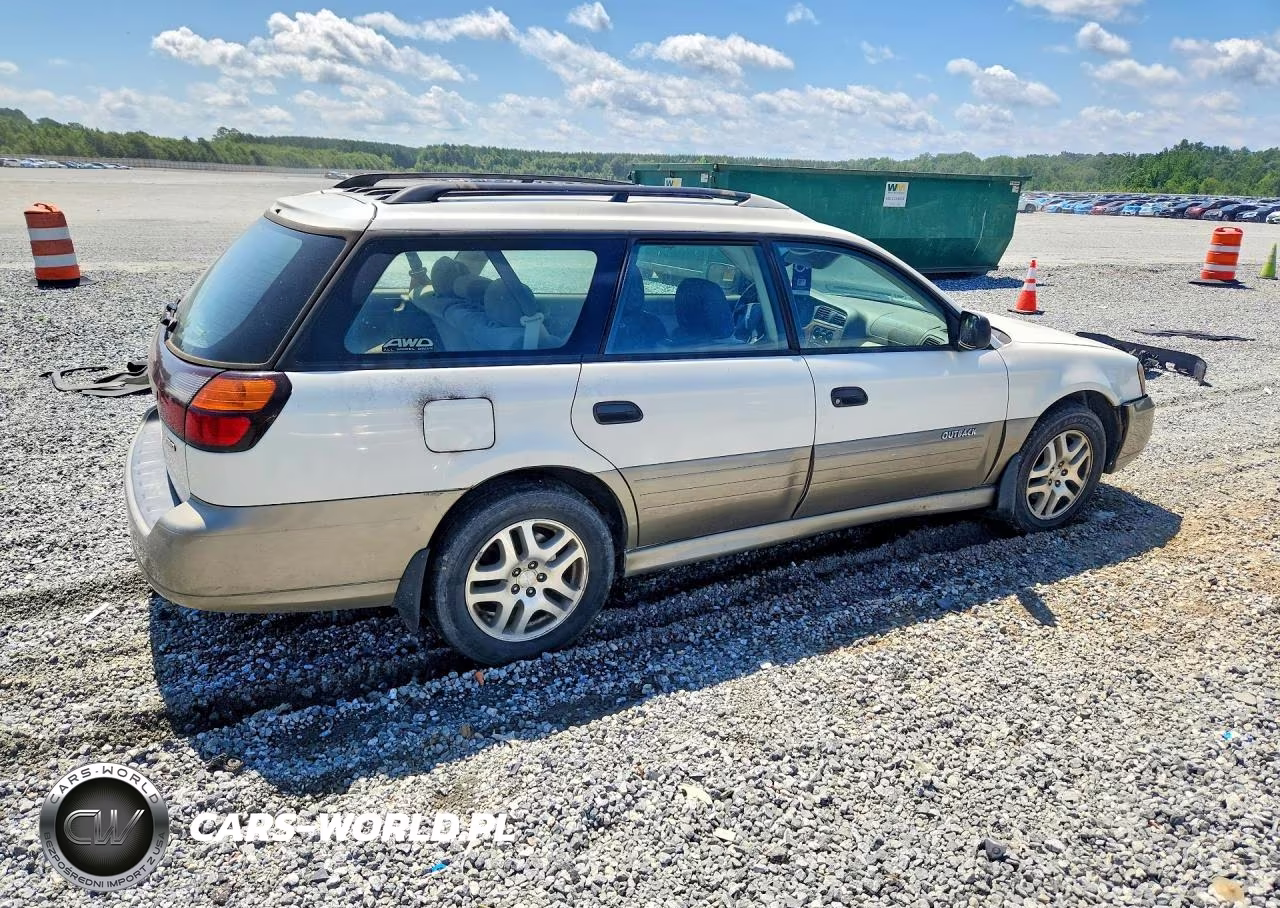 2004 Subaru Legacy Outback Awp VIN:4S3BH675647610018 - 3