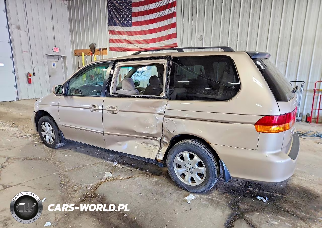 2002 Honda Odyssey Ex VIN:2HKRL18662H590840 - 2
