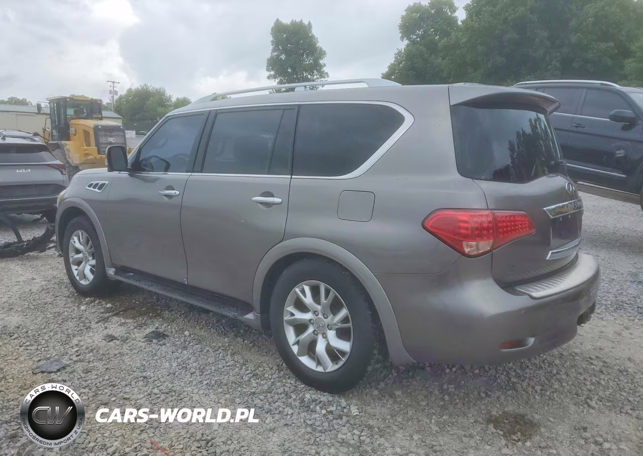 2012 Infiniti Qx56 Base VIN:JN8AZ2NE3C9017549 - 2