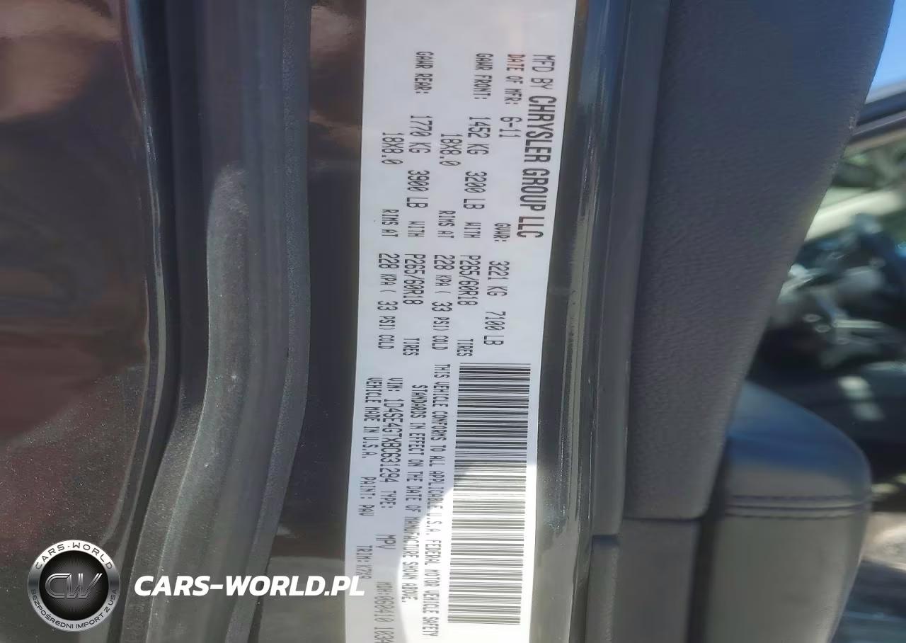 2011 Dodge Durango Crew VIN:1D4SE4GTXBC631294 - 13