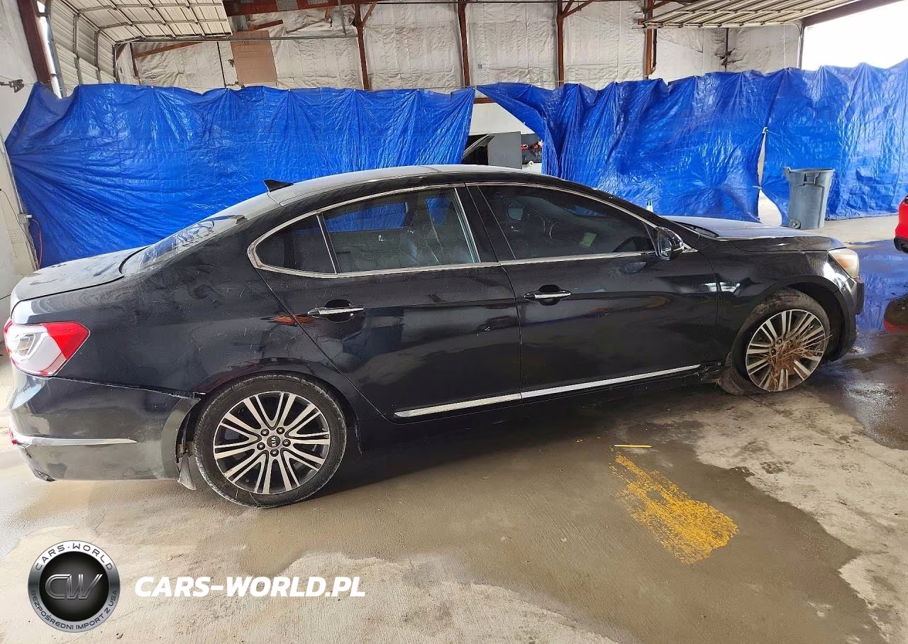2014 Kia Cadenza Premium VIN:KNALN4D76E5140218 - 3