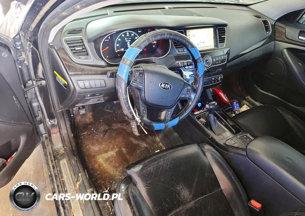 2014 Kia Cadenza Premium VIN:KNALN4D76E5140218 - 8
