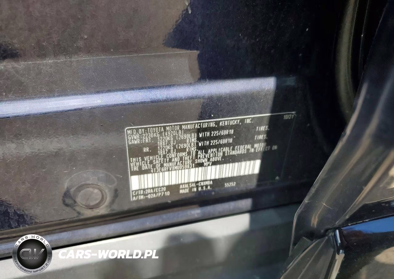 2021 Toyota Rav4 Xse VIN:4T3E6RFVXMU059831 - 13
