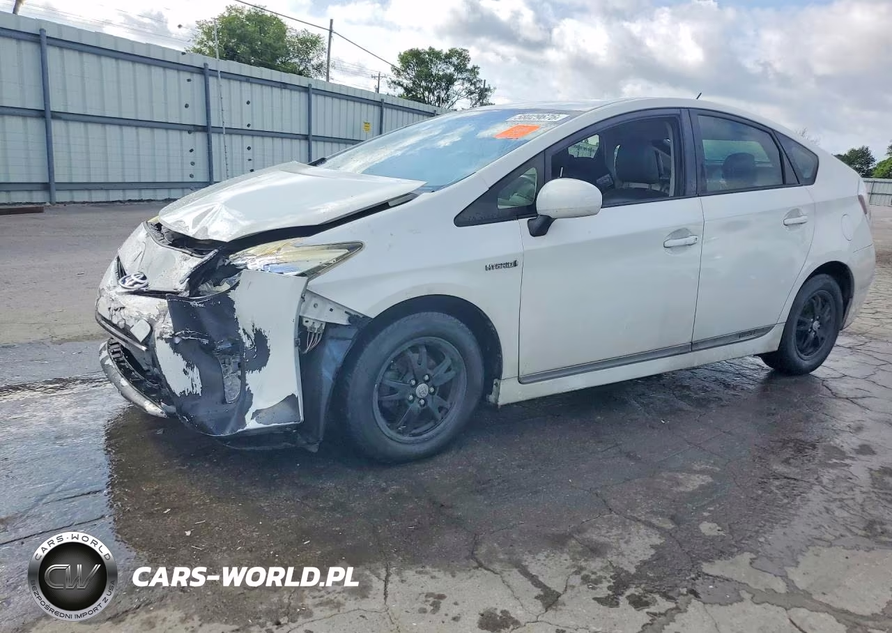 2012 Toyota Prius Two VIN:JTDKN3DU7C5466900 - 1