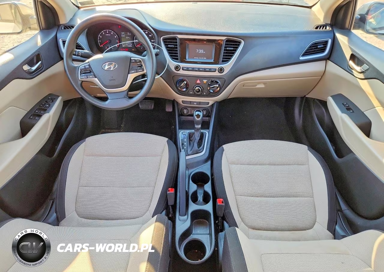 2019 Hyundai Accent Se VIN:3KPC24A35KE061975 - 8