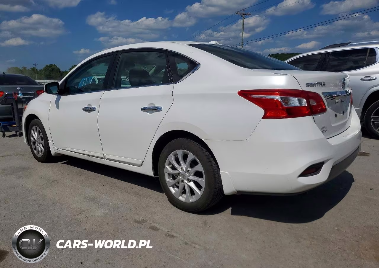 2018 Nissan Sentra Sv VIN:3N1AB7AP2JY225372 - 2