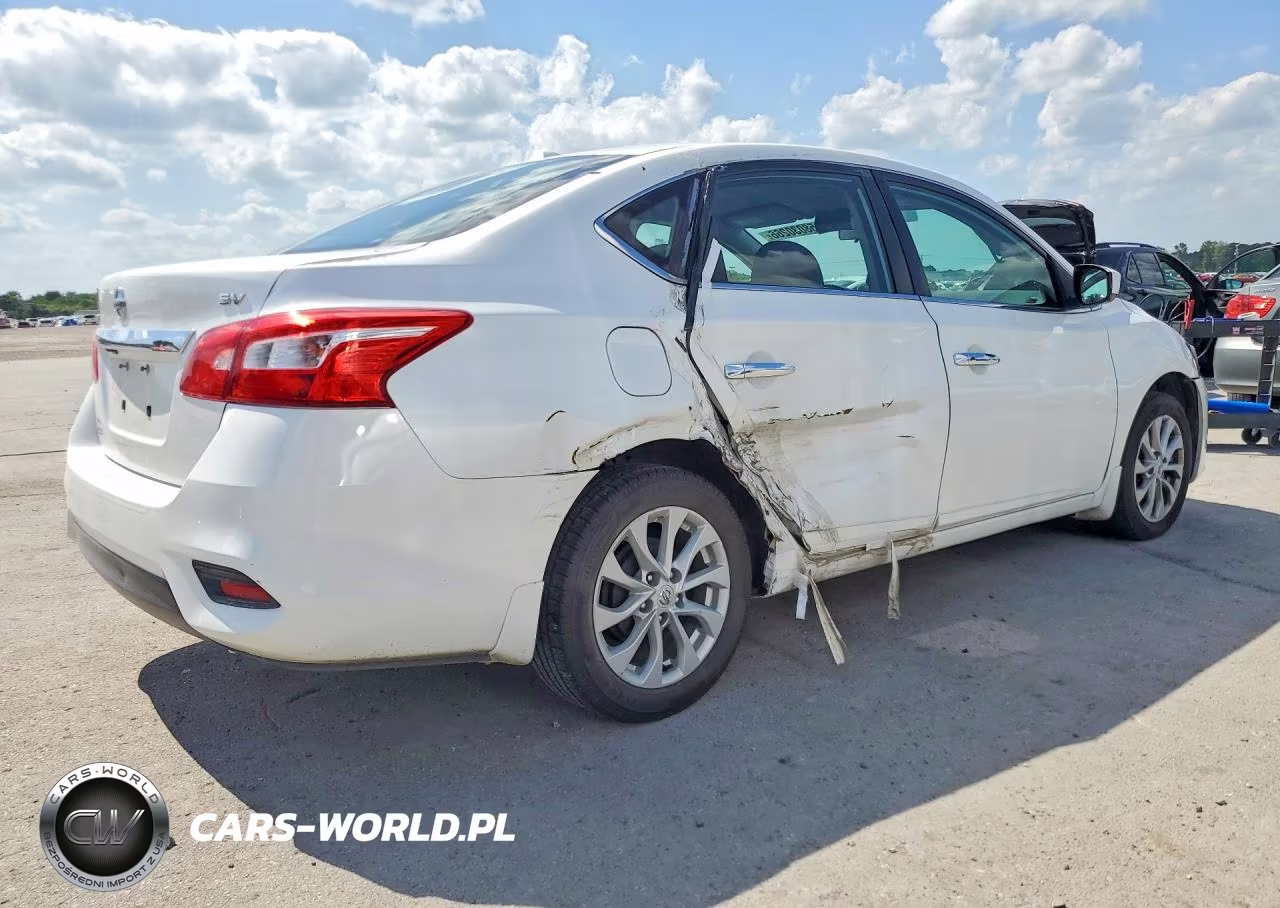 2018 Nissan Sentra Sv VIN:3N1AB7AP2JY225372 - 3
