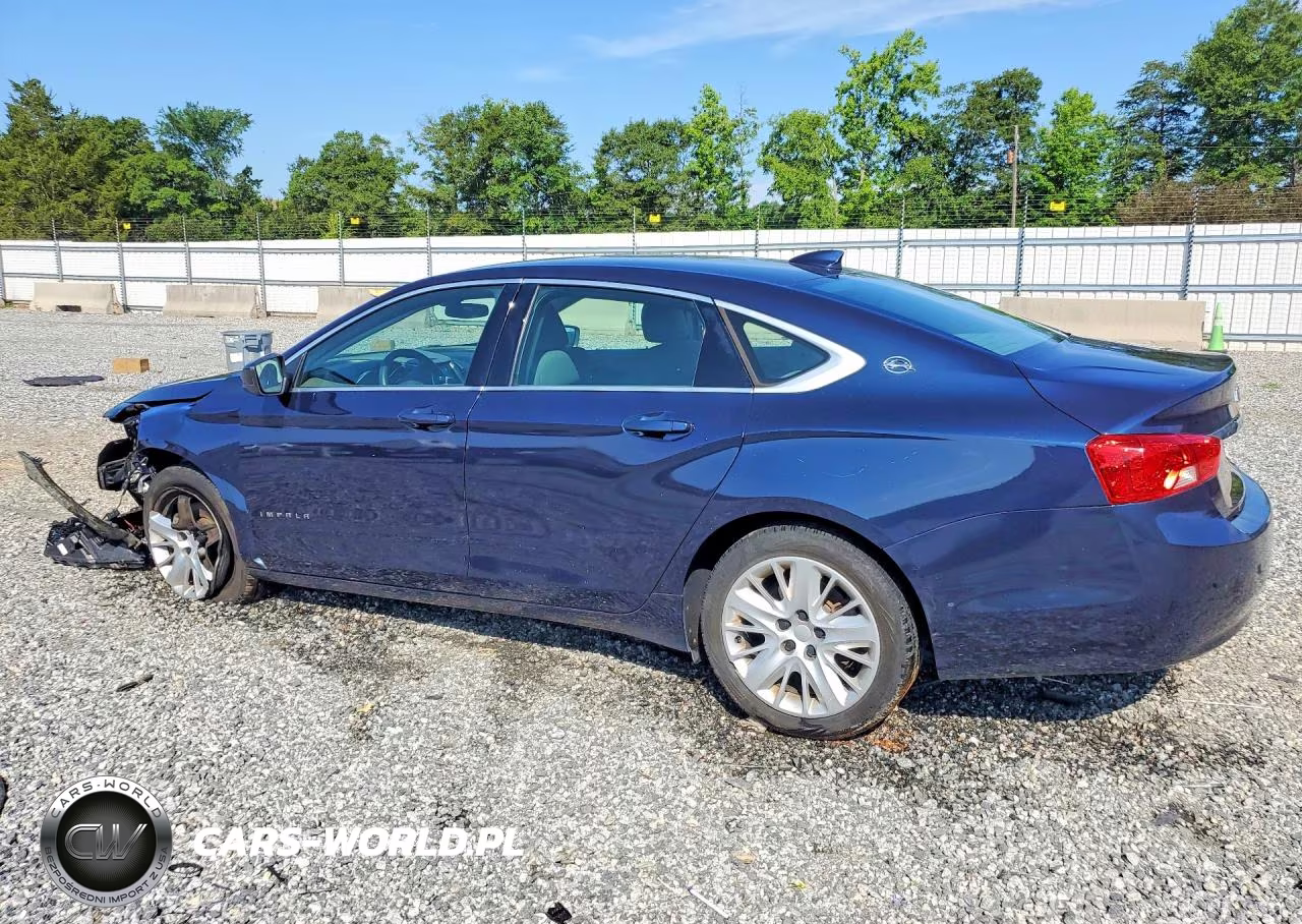 2017 Chevrolet Impala Ls VIN:2G11X5SA3H9100199 - 2
