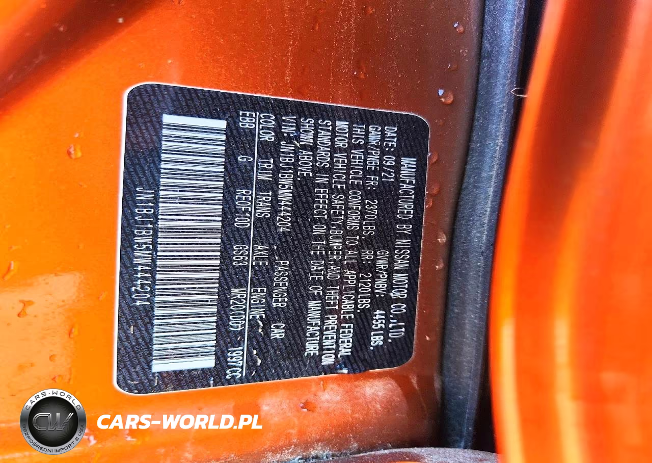 2021 Nissan Rogue Sport Sv VIN:JN1BJ1BW5MW444204 - 14