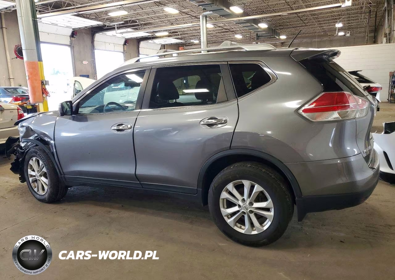 2015 Nissan Rogue Sv VIN:KNMAT2MV0FP578998 - 2