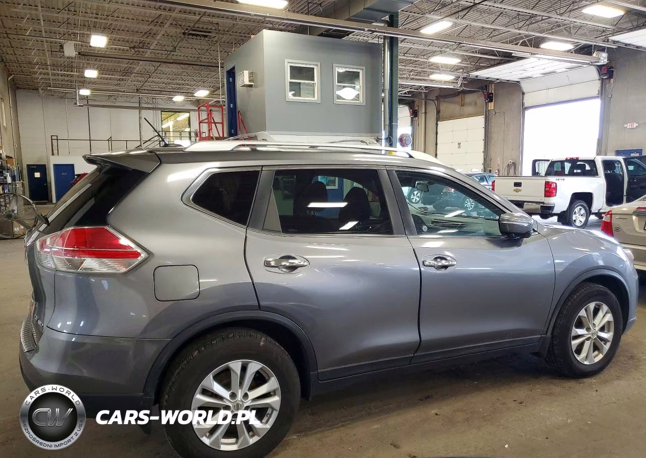 2015 Nissan Rogue Sv VIN:KNMAT2MV0FP578998 - 3