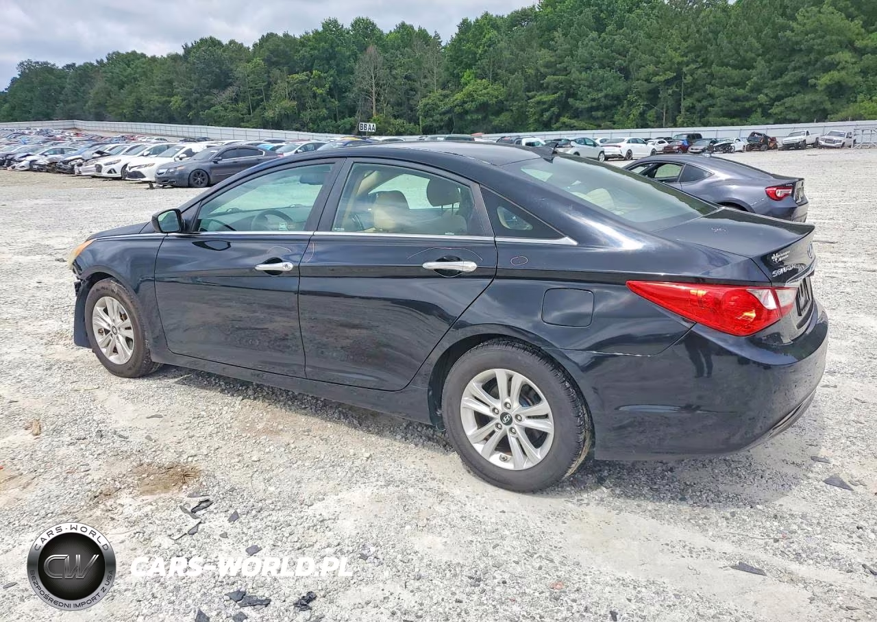 2013 Hyundai Sonata Gls VIN:5NPEB4AC8DH655628 - 2