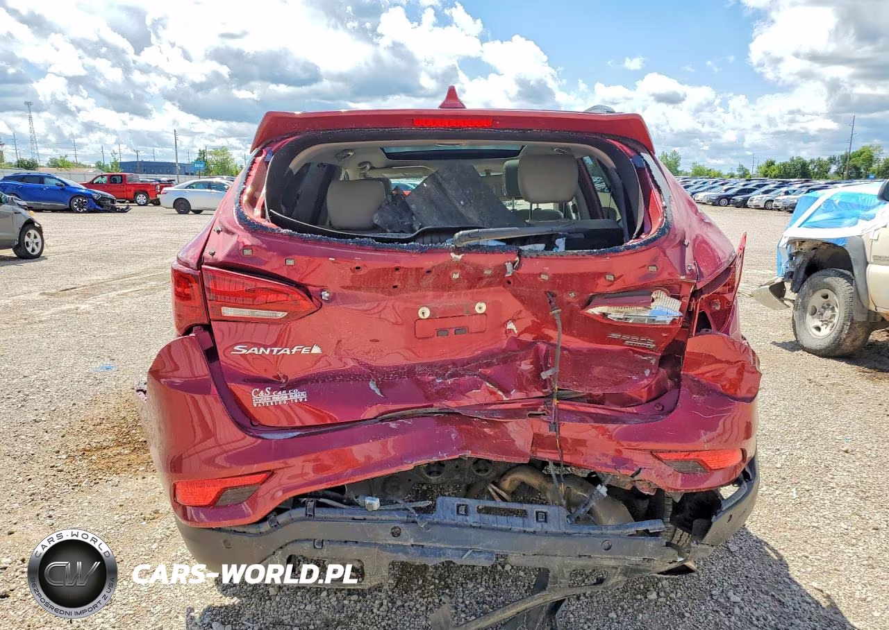 2018 Hyundai Santa Fe Sport 2.4L VIN:5XYZUDLB9JG537980 - 6