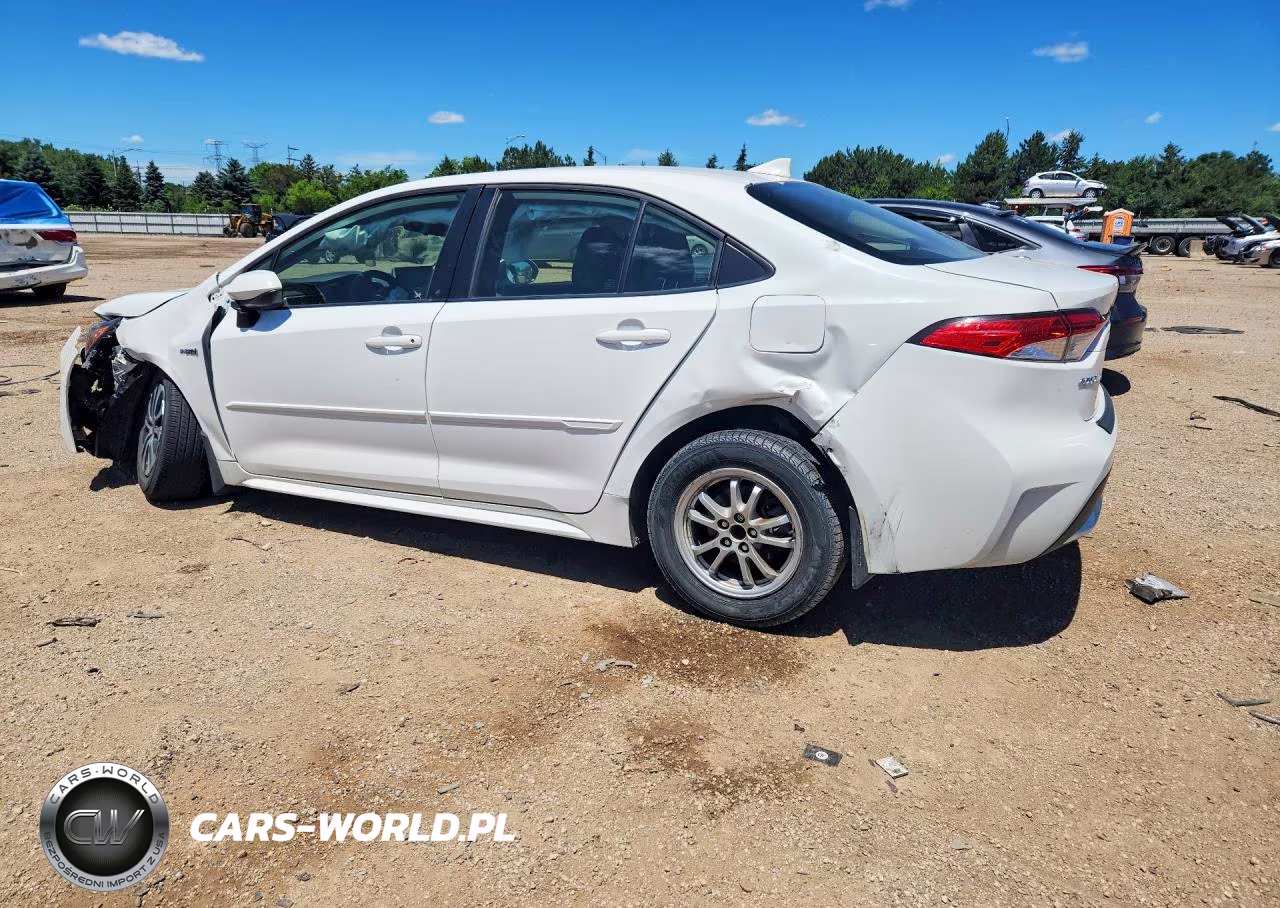 2021 Toyota Corolla Le VIN:JTDEAMDE7MJ009424 - 2
