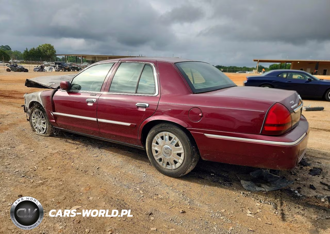 2008 Mercury Grand Marquis Gs VIN:2MEFM74V18X653638 - 2