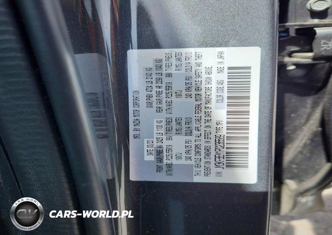 2023 Mazda Cx-5 Premium Plus VIN:JM3KFBEM1P0236589 - 13