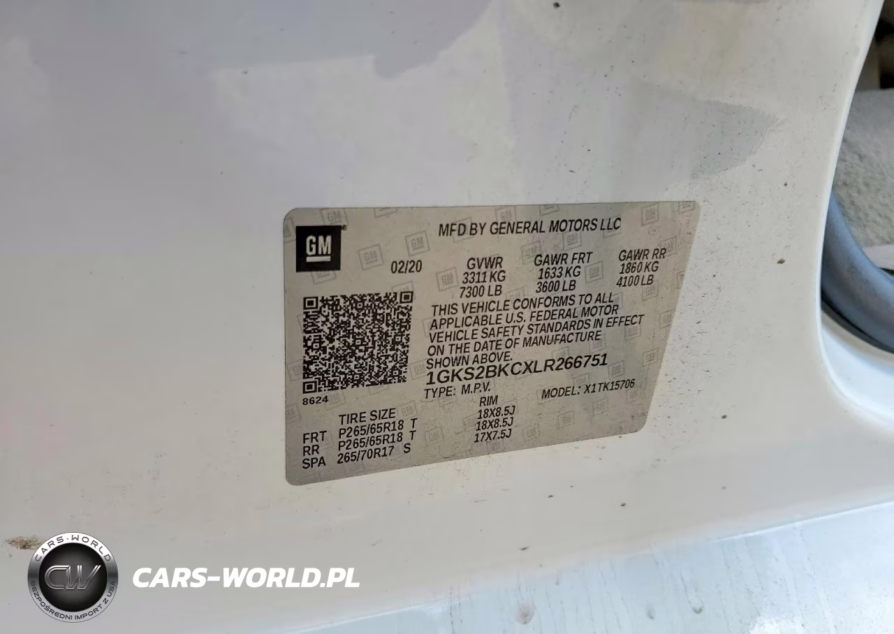 2020 GMC Yukon Slt VIN:1GKS2BKCXLR266751 - 13