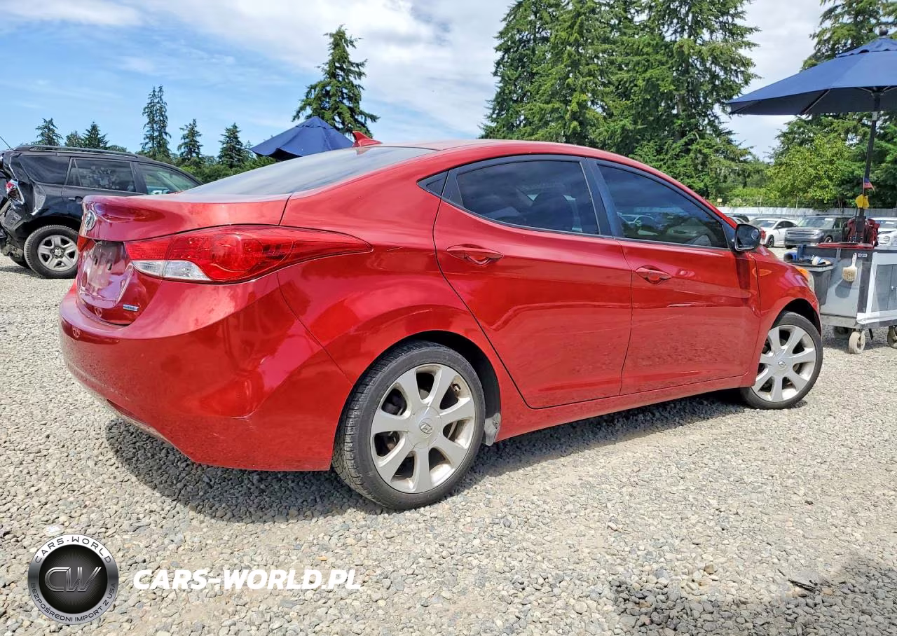 2011 Hyundai Elantra 4D VIN:KMHDH4AE4BU093303 - 3