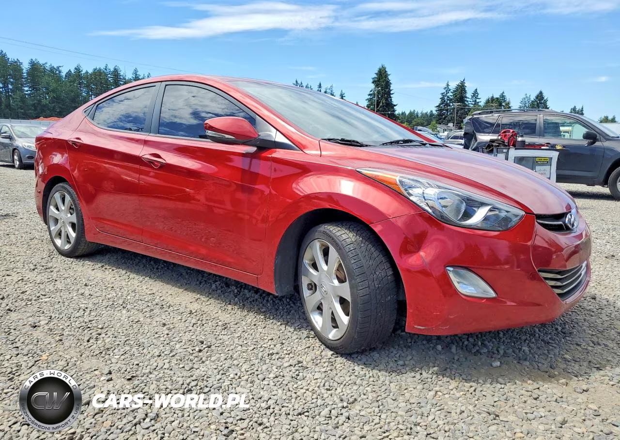 2011 Hyundai Elantra 4D VIN:KMHDH4AE4BU093303 - 4