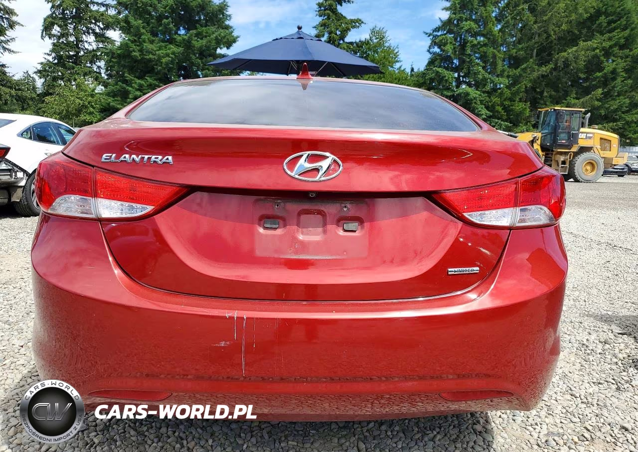 2011 Hyundai Elantra 4D VIN:KMHDH4AE4BU093303 - 6