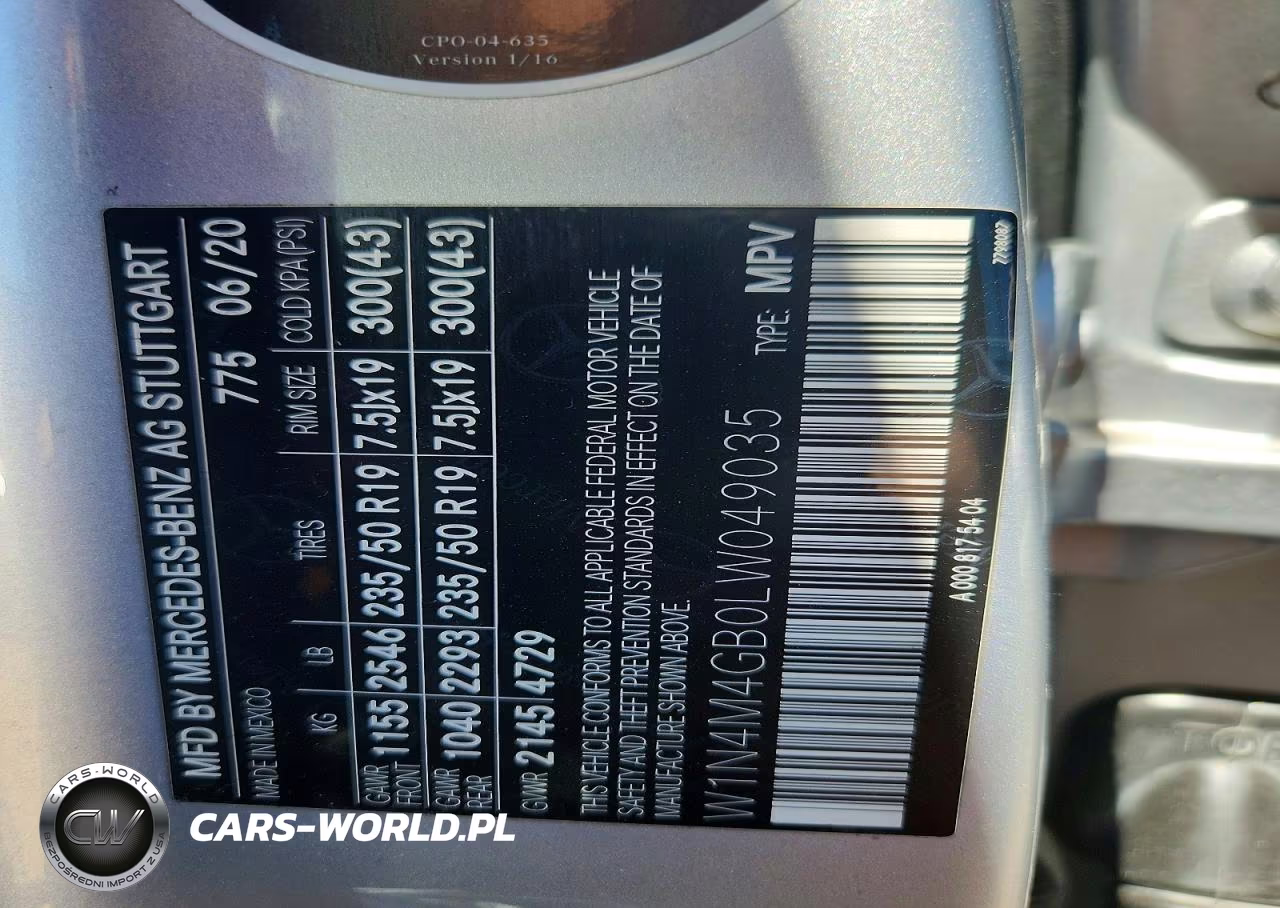 2020 Mercedes-Benz Glb 250 VIN:W1N4M4GB0LW049035 - 12