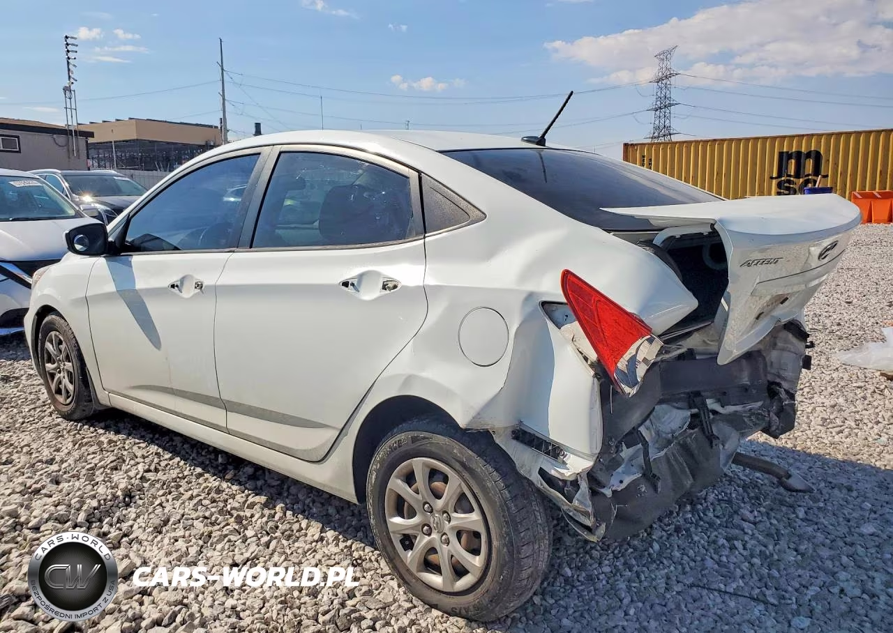 2012 Hyundai Accent Gls VIN:KMHCT4AE8CU116223 - 2