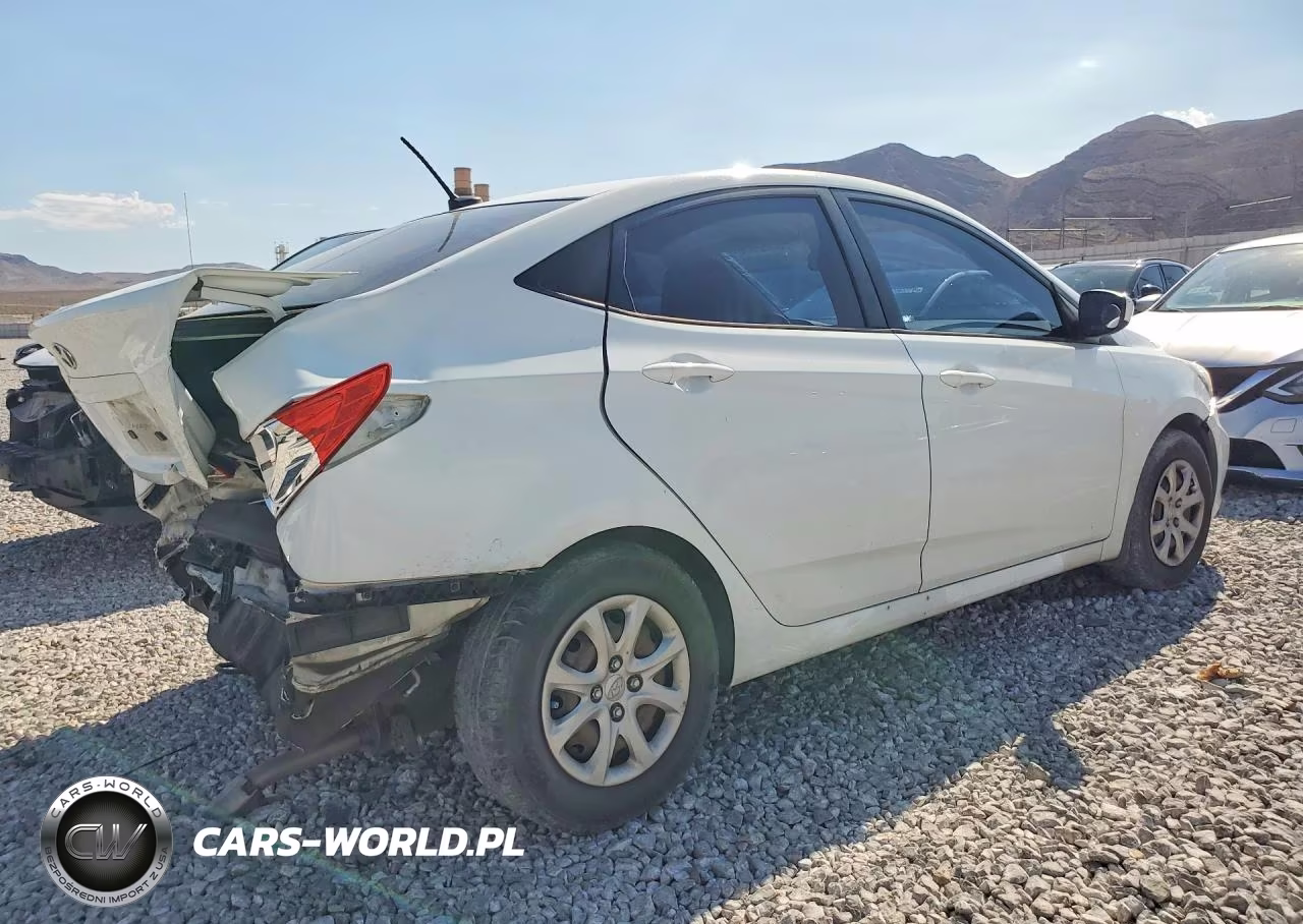 2012 Hyundai Accent Gls VIN:KMHCT4AE8CU116223 - 3