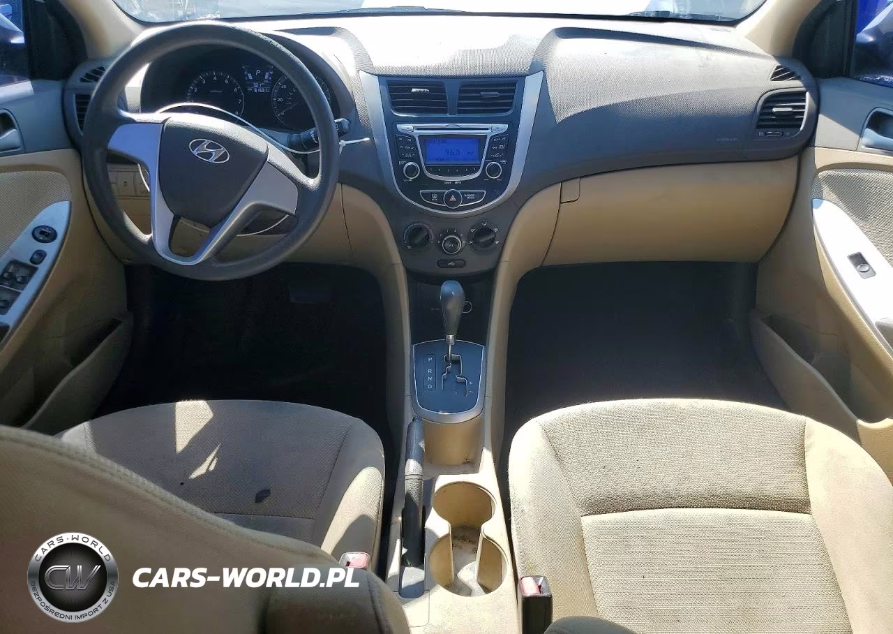 2012 Hyundai Accent Gls VIN:KMHCT4AE8CU116223 - 8