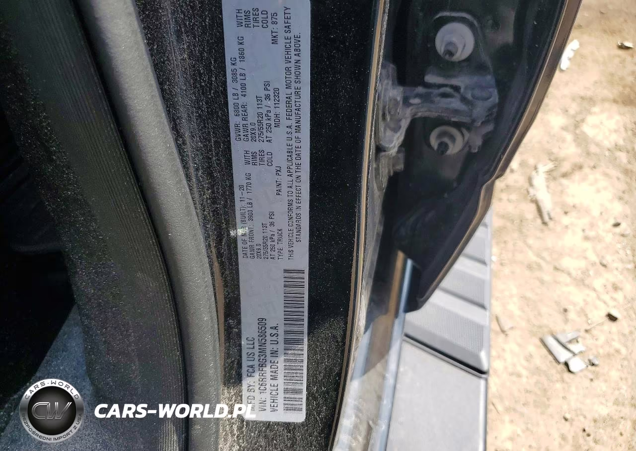 2021 Ram 1500 Big Horn-Lone Star VIN:1C6RRFBG3MN586509 - 12