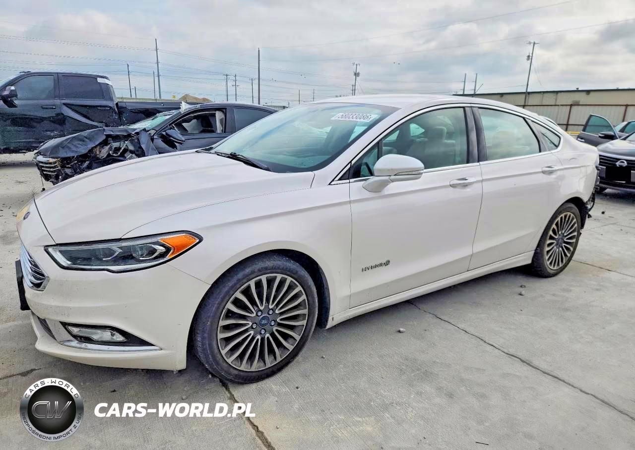2017 Ford Fusion Titanium Hev VIN:3FA6P0RU8HR317554 - 1