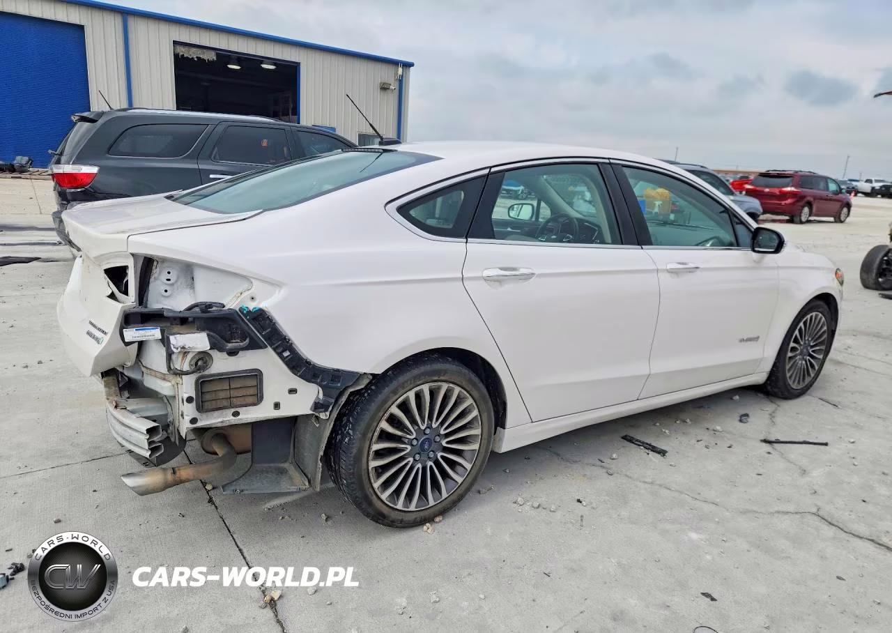 2017 Ford Fusion Titanium Hev VIN:3FA6P0RU8HR317554 - 3