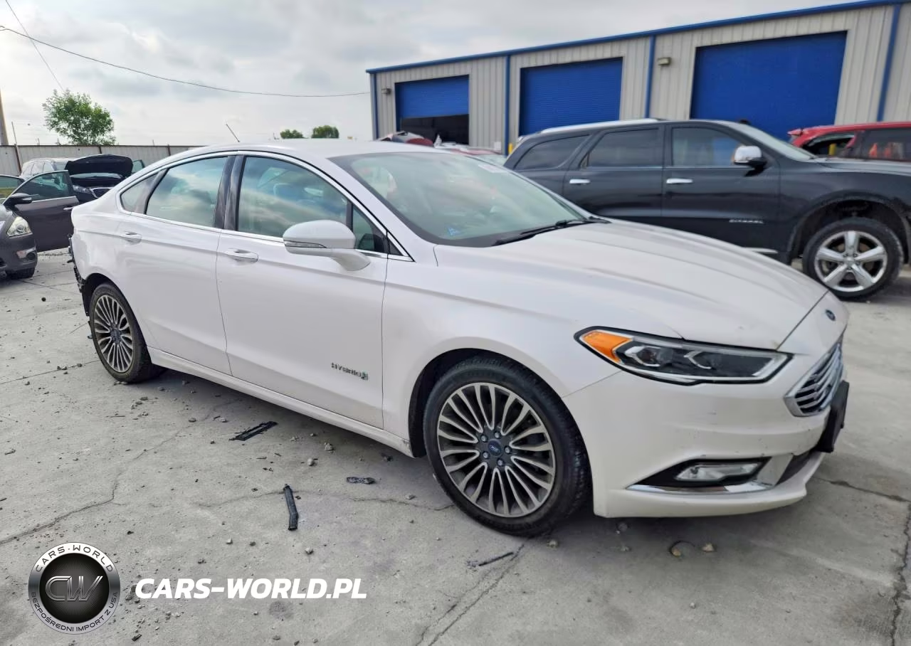 2017 Ford Fusion Titanium Hev VIN:3FA6P0RU8HR317554 - 4
