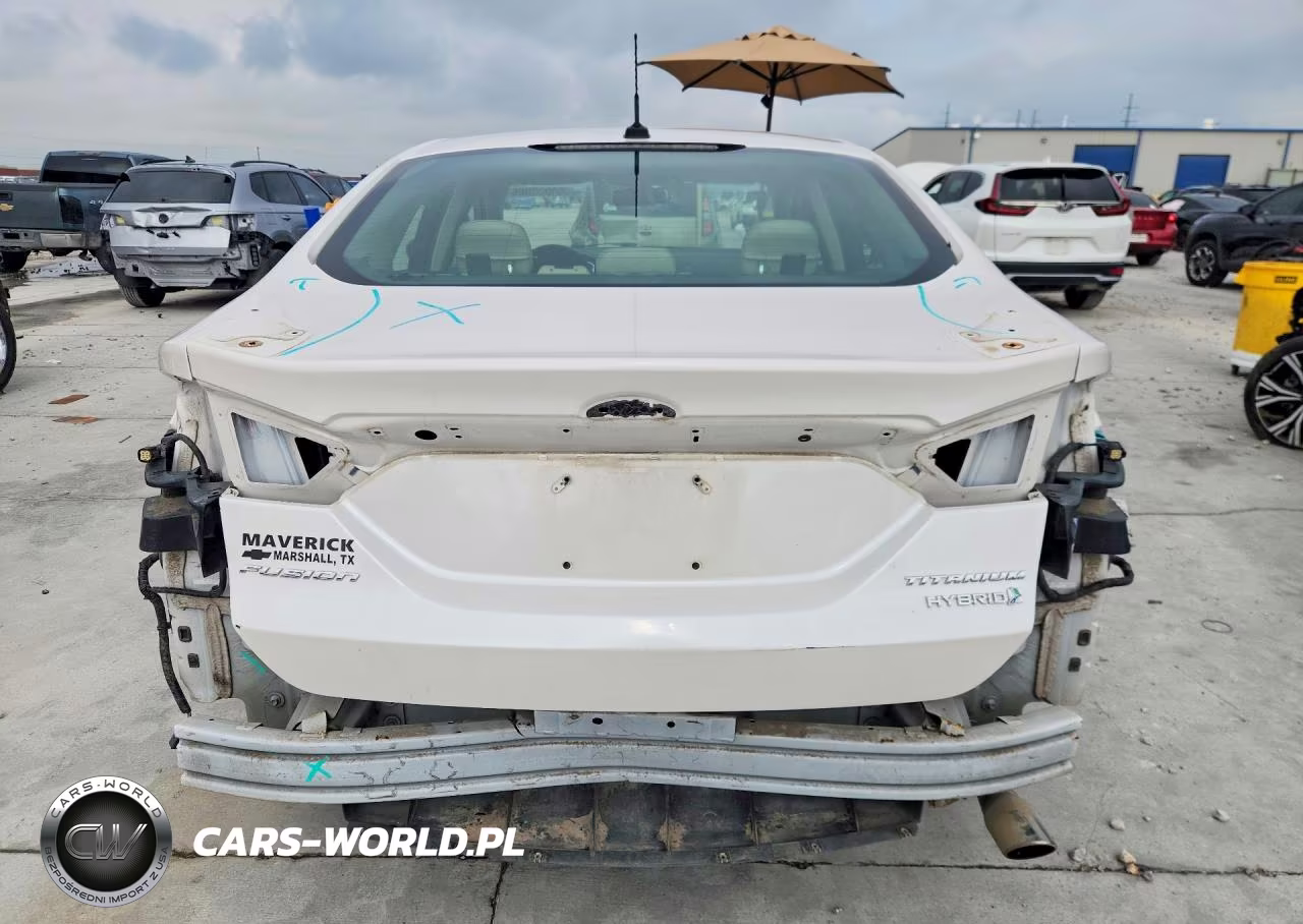 2017 Ford Fusion Titanium Hev VIN:3FA6P0RU8HR317554 - 6