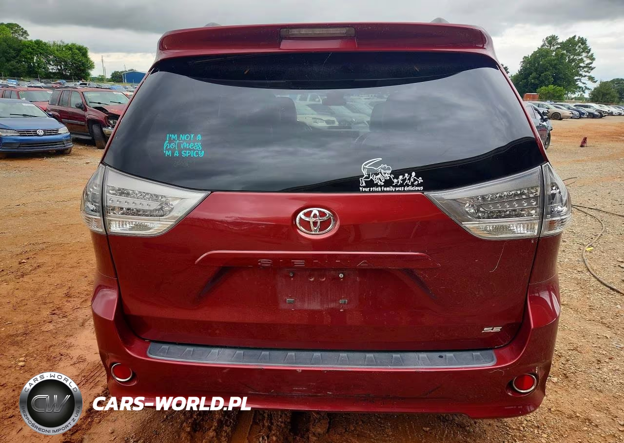 2013 Toyota Sienna Sport VIN:5TDXK3DC0DS315219 - 6