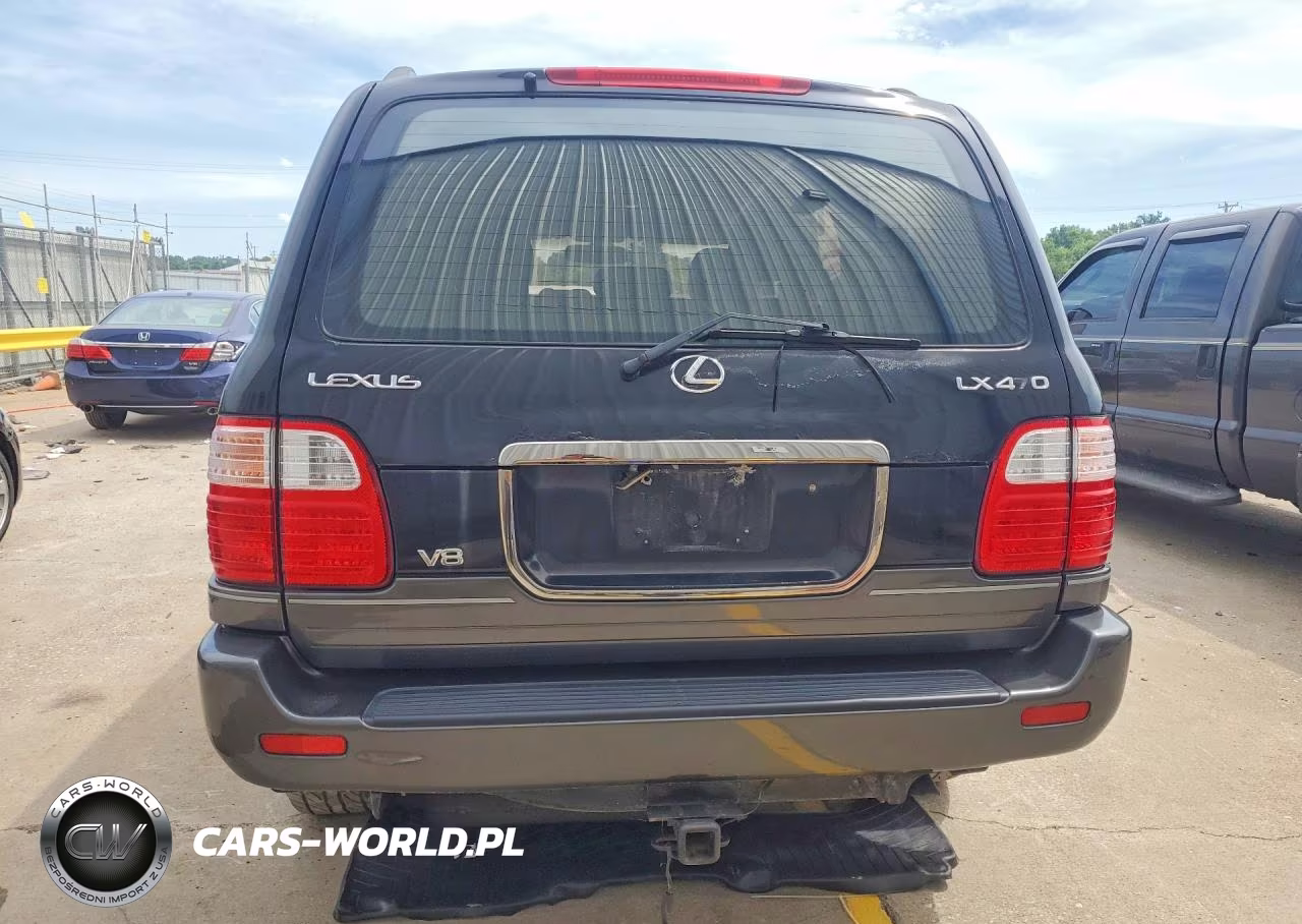 2000 Lexus Lx 470 VIN:JT6HT00W0Y0125193 - 6
