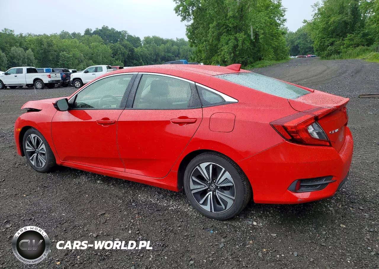 2018 Honda Civic Ex VIN:JHMFC1F38JX021985 - 2