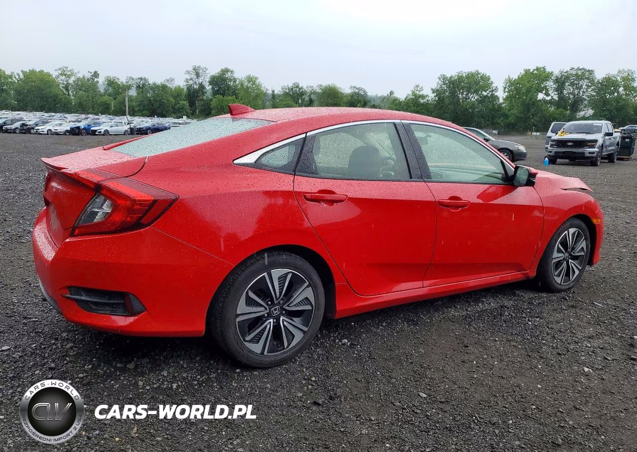 2018 Honda Civic Ex VIN:JHMFC1F38JX021985 - 3