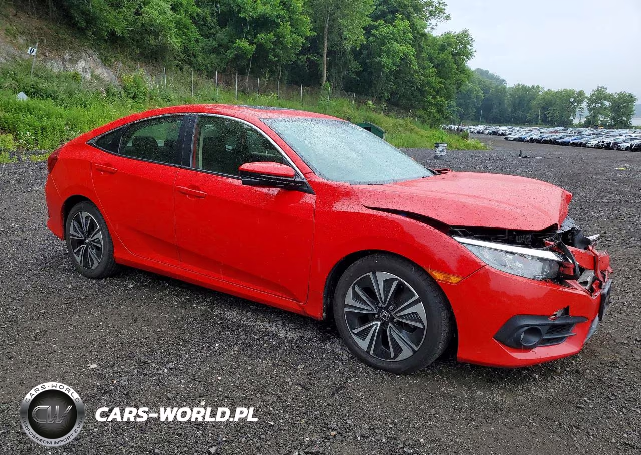 2018 Honda Civic Ex VIN:JHMFC1F38JX021985 - 4