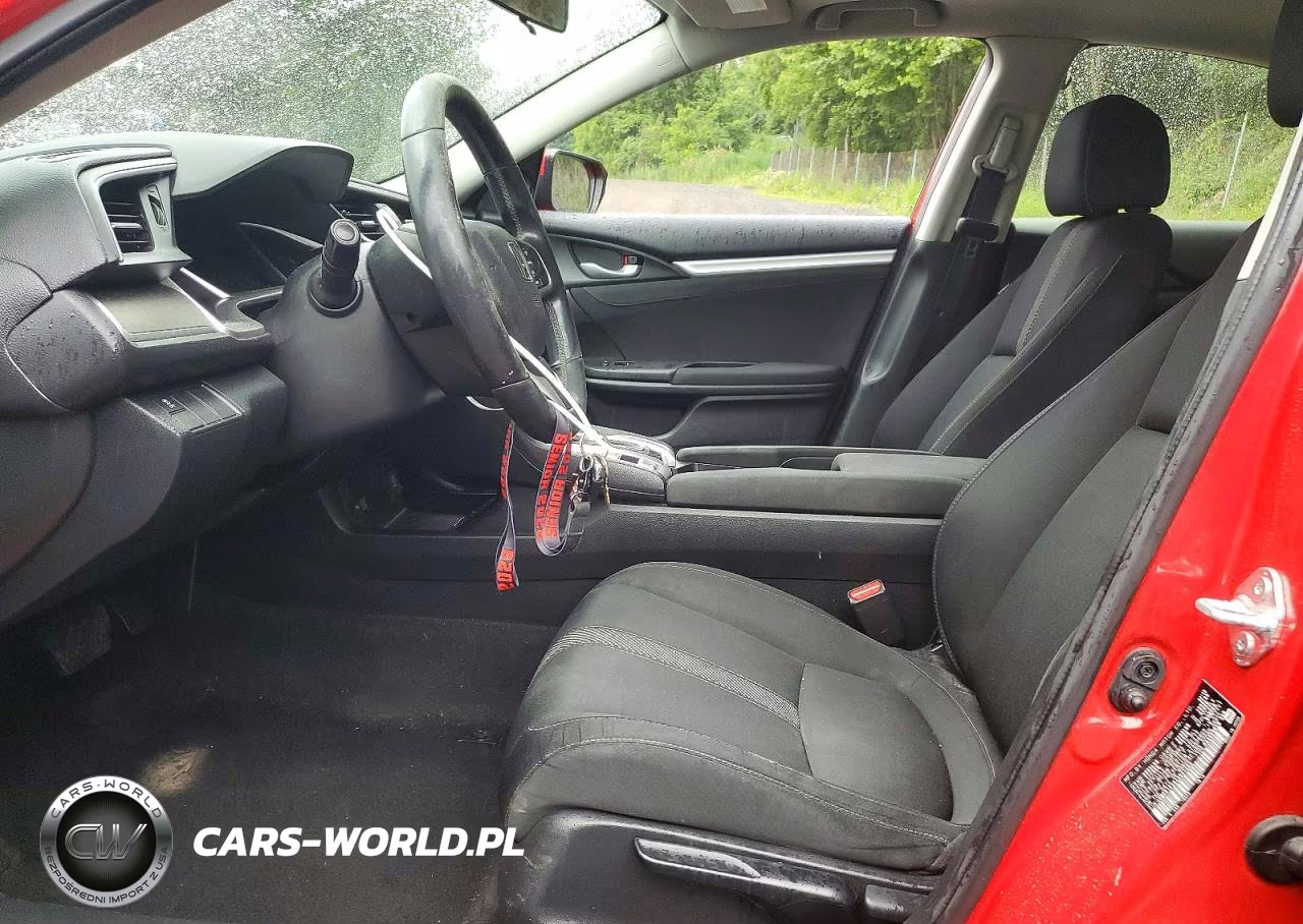 2018 Honda Civic Ex VIN:JHMFC1F38JX021985 - 7