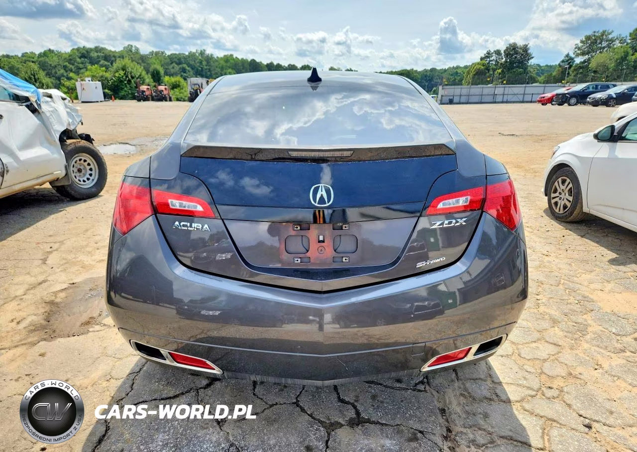 2010 Acura Zdx VIN:2HNYB1H4XAH502032 - 6