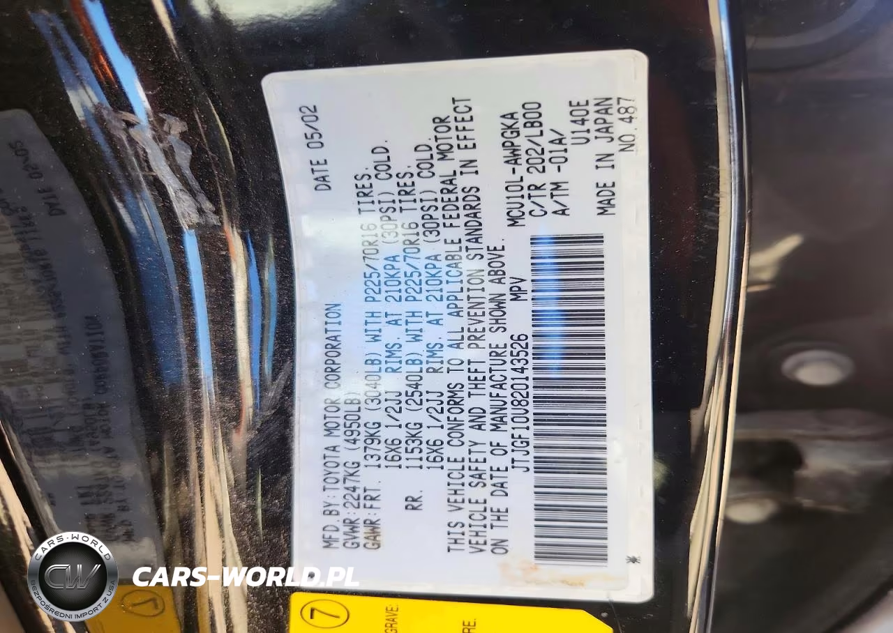 2002 Lexus Rx 300 VIN:JTJGF10U820143526 - 12