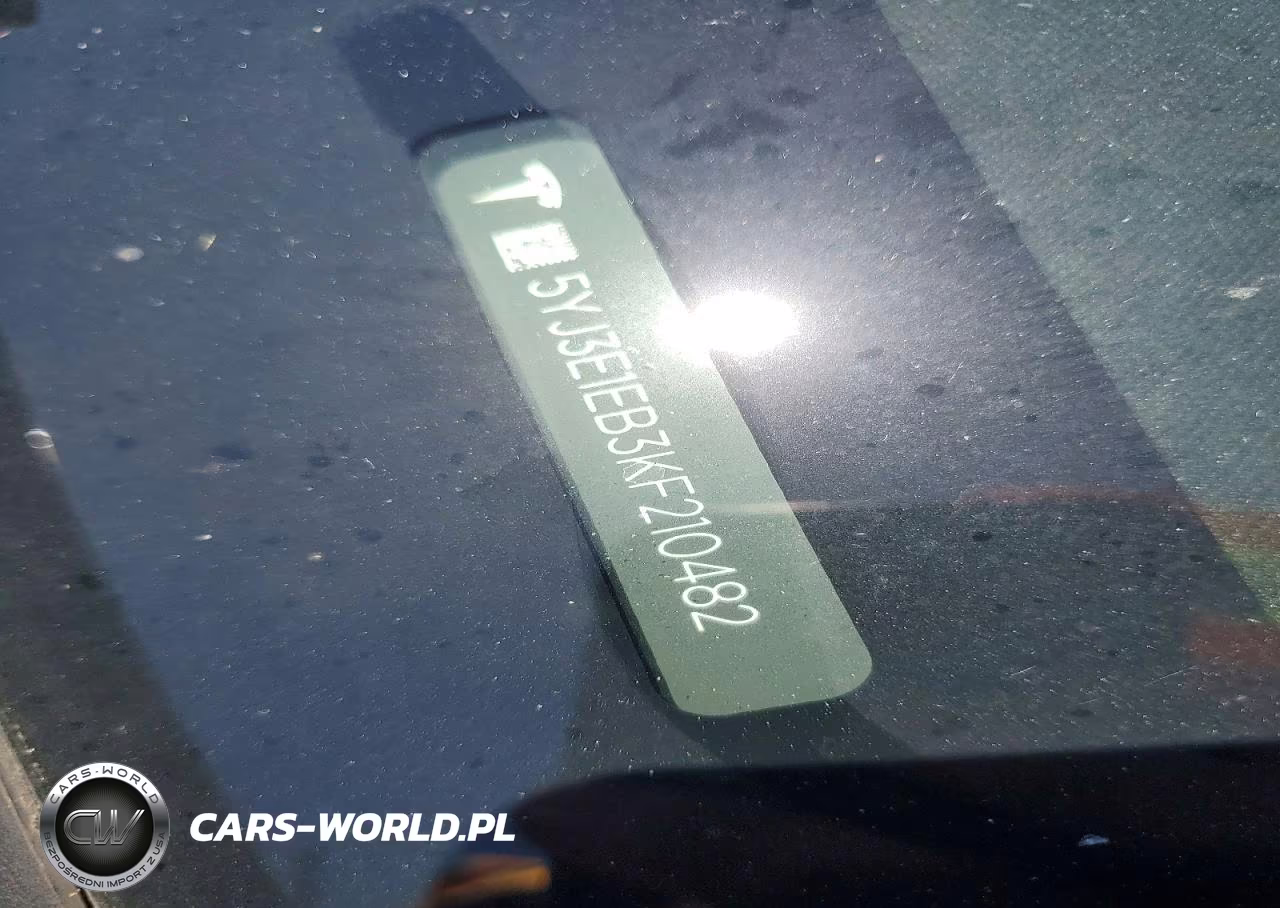 2019 Tesla Model 3 VIN:5YJ3E1EB3KF210482 - 12